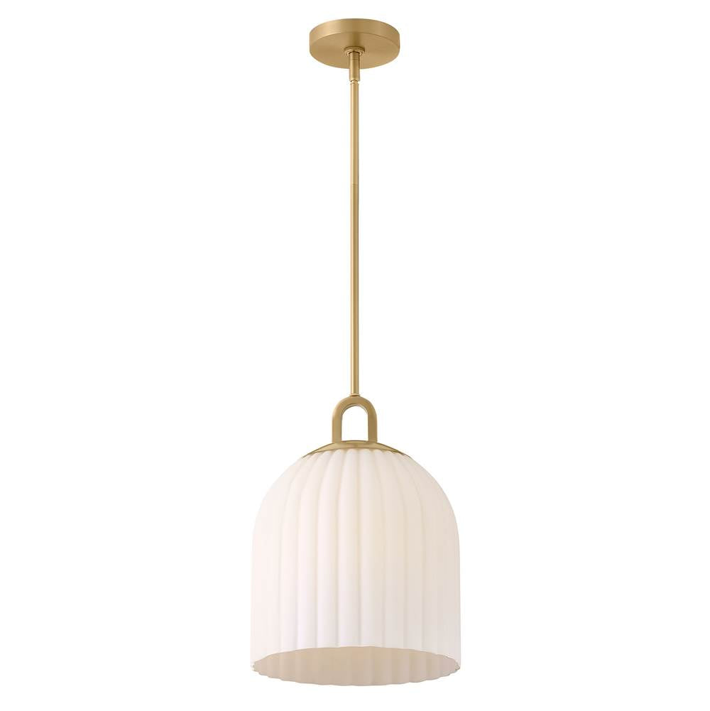 Lark 83897LCB Lacquered Brass Small Pendant Image 3