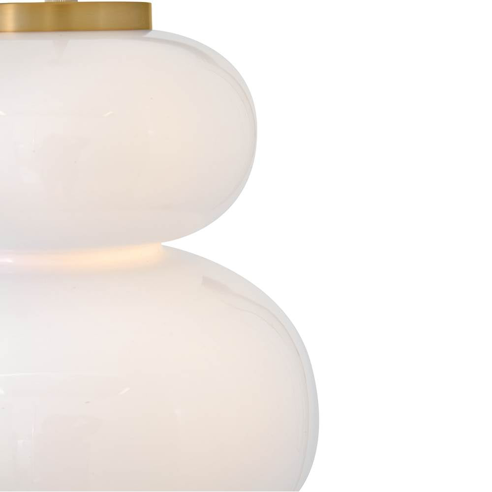 Lark 84257LCB Lacquered Brass Small Pendant Image 6