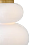 Lark 84257LCB Lacquered Brass Small Pendant Image 6