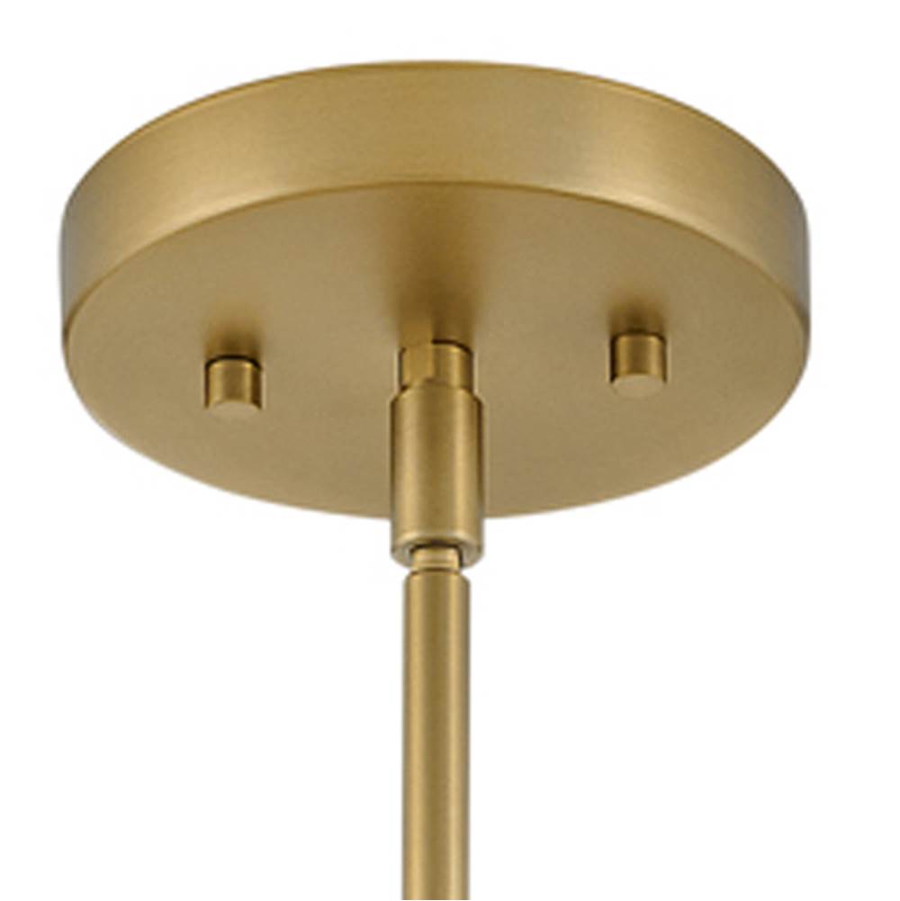 Lark 84437LCB-BK Lacquered Brass,Black Medium Pendant Image 7