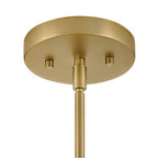 Lark 84437LCB-MV Lacquered Brass,Matte Navy Medium Pendant Image 5