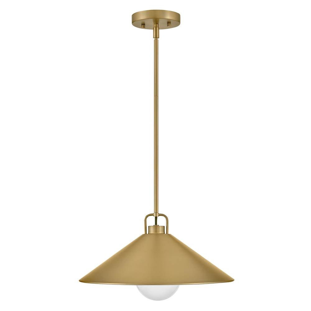 Lark 84437LCB Lacquered Brass Medium Pendant Image 7