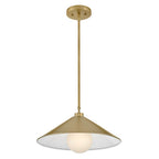 Lark 84437LCB Lacquered Brass Medium Pendant Image 5