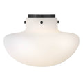 Lark 84491BK Black Medium Semi-flush Mount Image 1