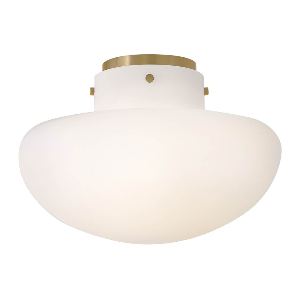 Lark 84491LCB Lacquered Brass Medium Semi-flush Mount Image 3