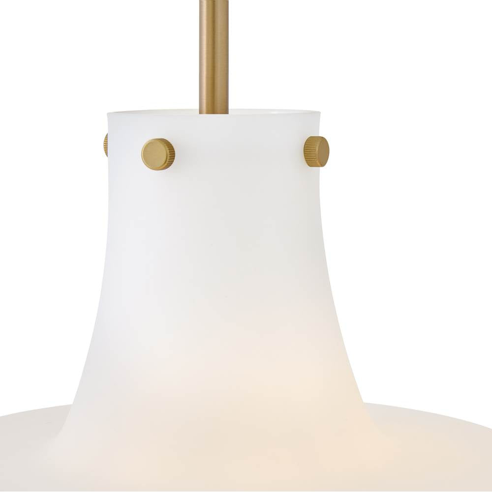 Lark 84497LCB Lacquered Brass Medium Pendant Image 6