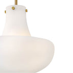 Lark 84497LCB Lacquered Brass Medium Pendant Image 5