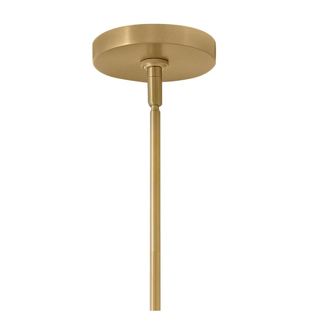 Lark 84497LCB Lacquered Brass Medium Pendant Image 4
