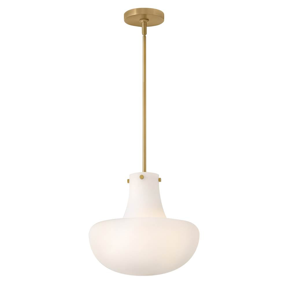 Lark 84497LCB Lacquered Brass Medium Pendant Image 3