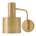 Lark 84620LCB Lacquered Brass Medium Swing Arm Single Light Sconce Image 1