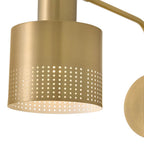 Lark 84620LCB Lacquered Brass Medium Swing Arm Single Light Sconce Image 7