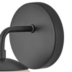 Lark 85000BK Black Single Light Vanity Image 5