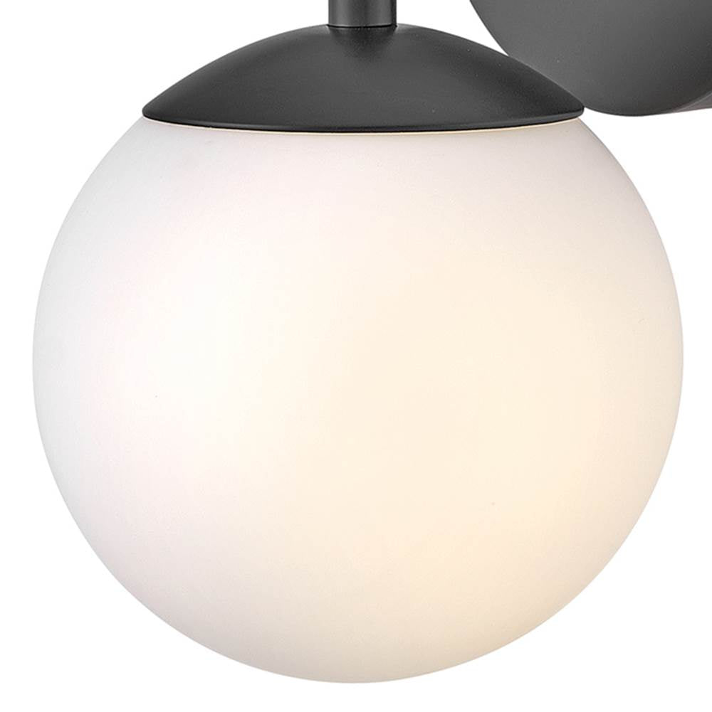 Lark 85000BK Black Single Light Vanity Image 4