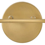 Lark 85002LCB Lacquered Brass Two Light Vanity Image 5