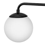 Lark 85003BK Black Three Light Vanity Image 4
