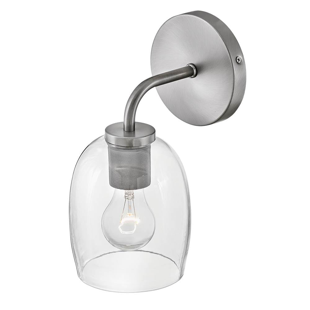 Lark 85010AN Antique Nickel Single Light Vanity Image 5