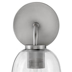 Lark 85010AN Antique Nickel Single Light Vanity Image 3