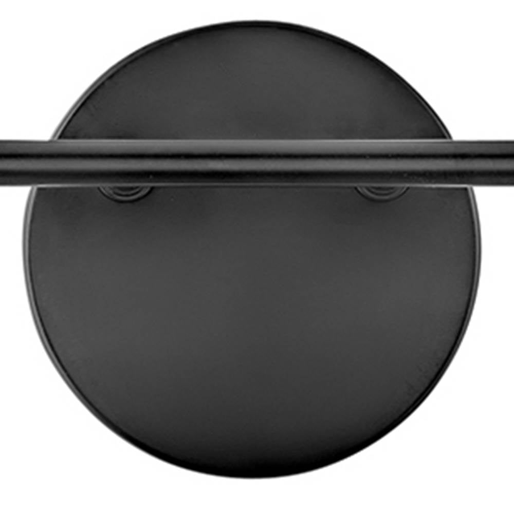 Lark 85012BK Black Two Light Vanity Image 3
