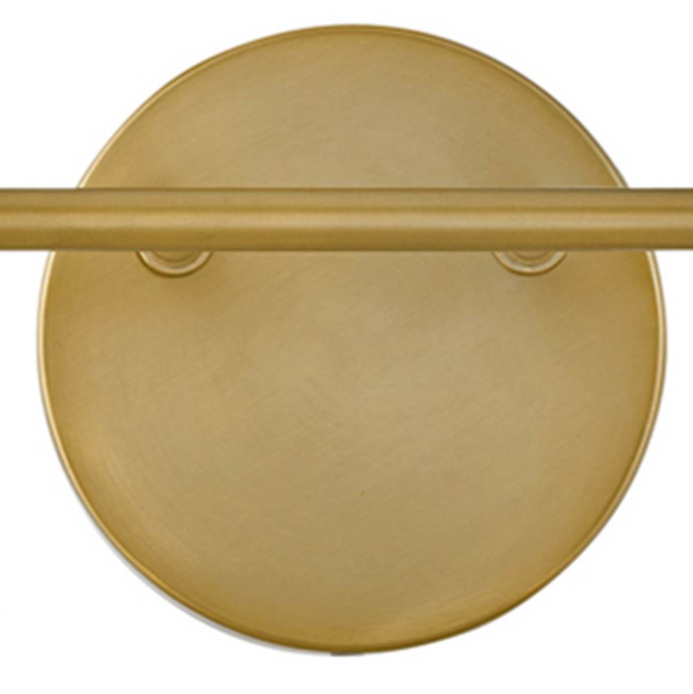 Lark 85012LCB Lacquered Brass Two Light Vanity Image 3