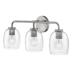 Lark 85013AN Antique Nickel Three Light Vanity Image 7
