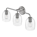 Lark 85013AN Antique Nickel Three Light Vanity Image 6