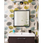 Lark 85013BK Black Three Light Vanity Image 3