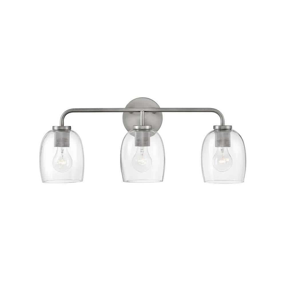 Lark 85013AN Antique Nickel Three Light Vanity Image 1