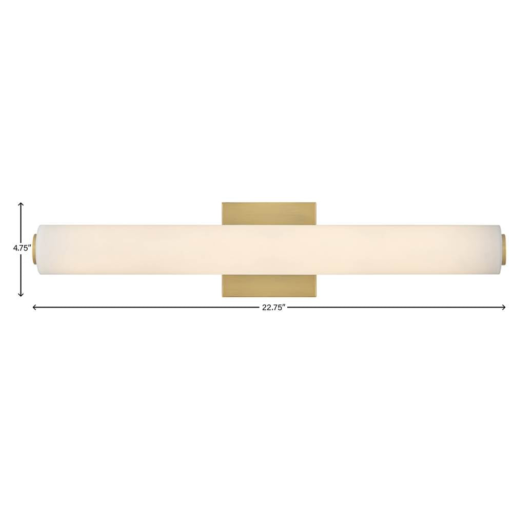 Lark 85242LCB Lacquered Brass Medium Led Vanity Image 3
