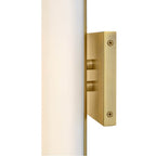Lark 85243LCB Lacquered Brass Large Led Vanity Image 4