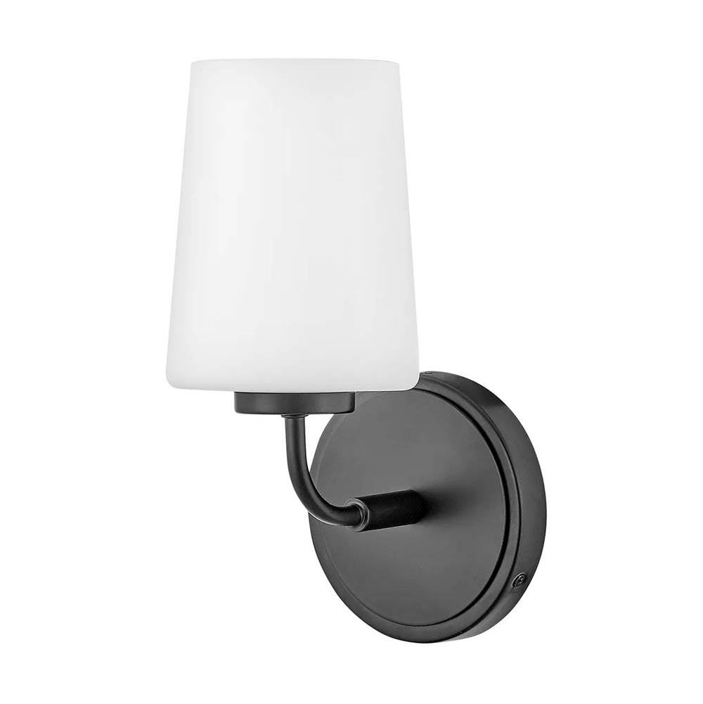 Lark 853450BK Black Single Light Vanity Image 1