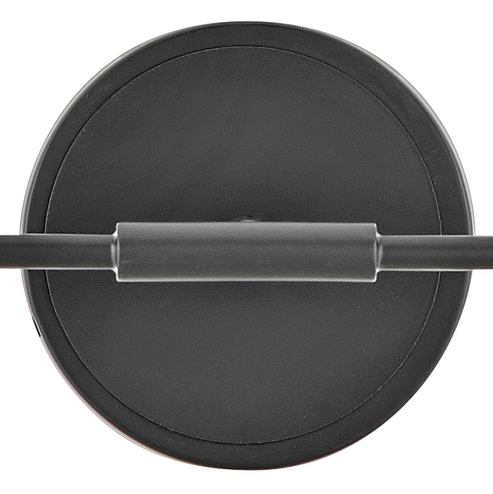 Lark 853452BK Black Two Light Vanity Image 3