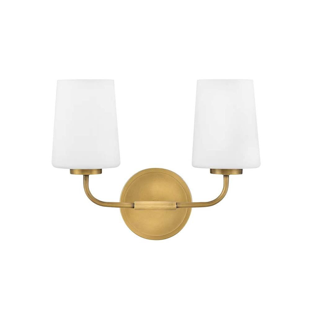Lark 853452HB Heritage Brass Two Light Vanity Image 1