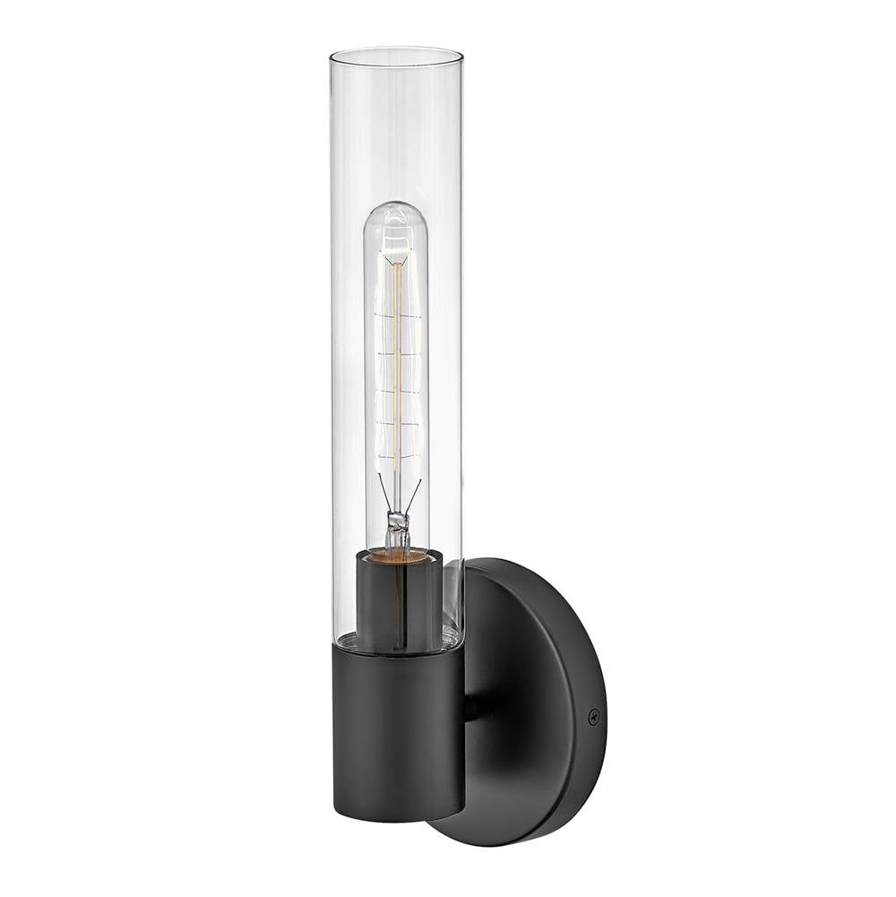 Lark 85400BK Black Single Light Vanity Image 9