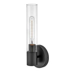 Lark 85400BK Black Single Light Vanity Image 9