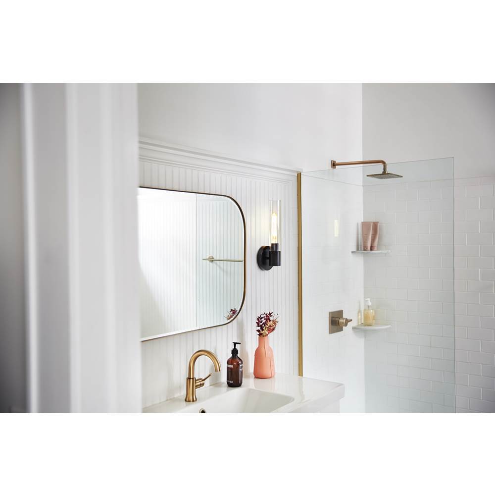 Lark 85400CM Chrome Single Light Vanity Image 2