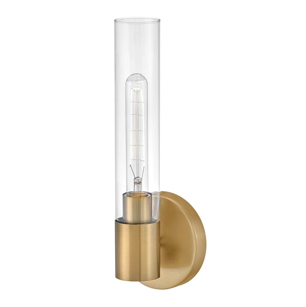 Lark 85400LCB Lacquered Brass Single Light Vanity Image 9