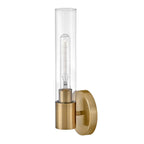 Lark 85400LCB Lacquered Brass Single Light Vanity Image 8