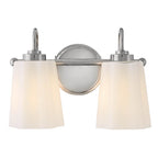Lark 85412PN Polished Nickel Small Two Light Vanity Image 1