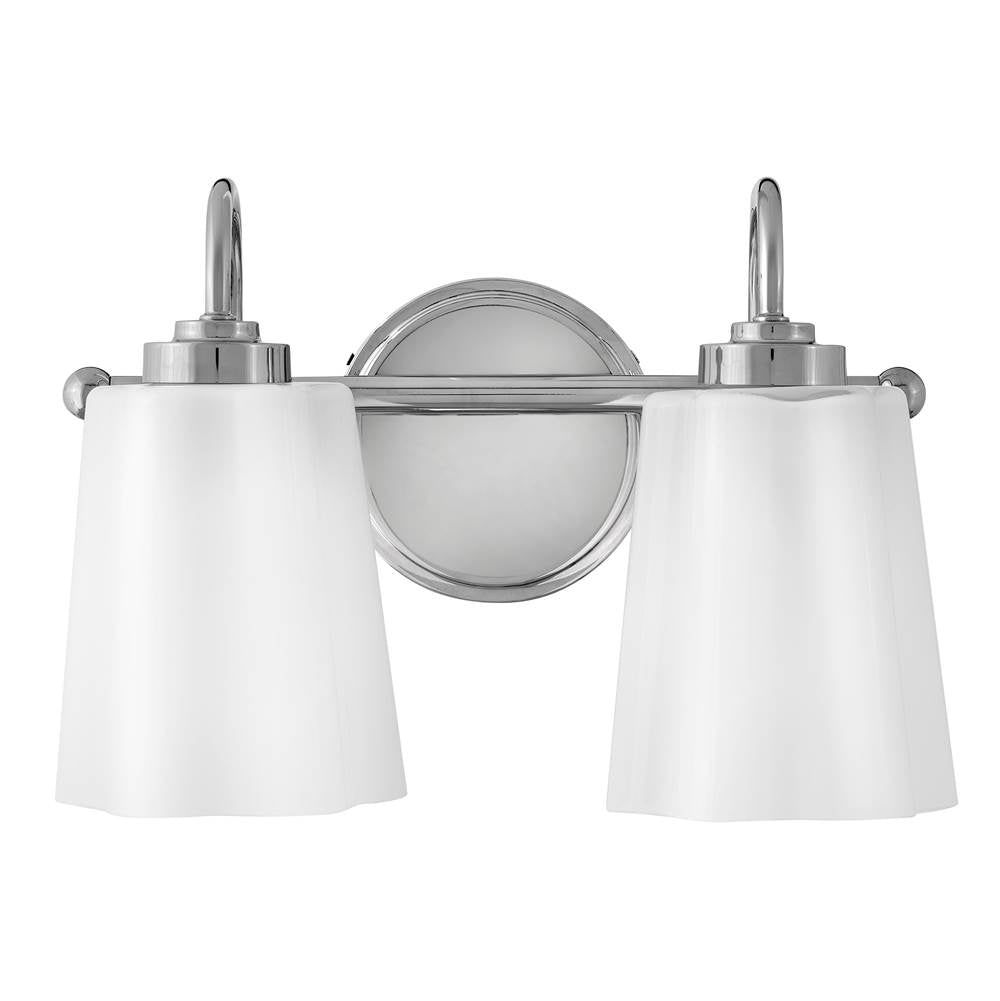 Lark Honey Small Two Light Vanity