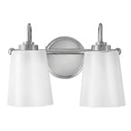 Lark Honey Small Two Light Vanity