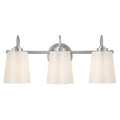 Lark 85413PN Polished Nickel Medium Three Light Vanity Image 1