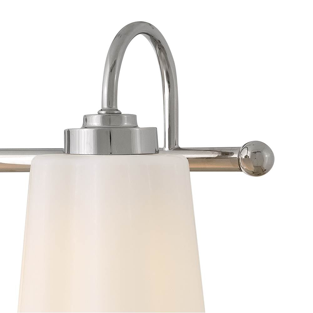 Lark 85413PN Polished Nickel Medium Three Light Vanity Image 5