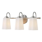 Lark 85413PN Polished Nickel Medium Three Light Vanity Image 3