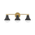 Lark Haddie Three Light Vanity