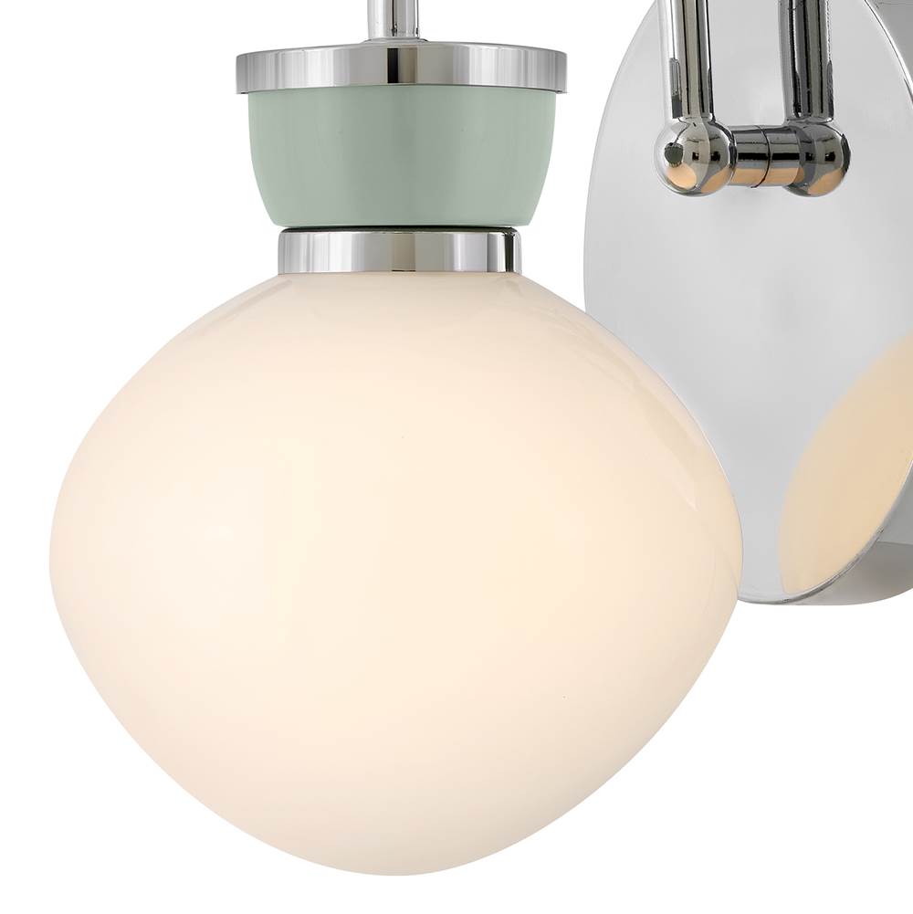 Lark 85590CM-SF Chrome Small Single Light Sconce Image 5