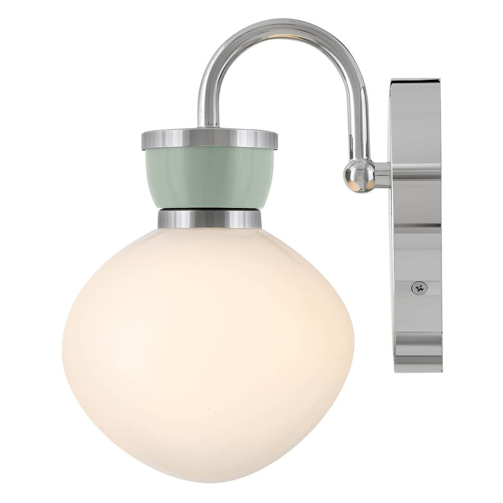 Lark 85590CM-SF Chrome Small Single Light Sconce Image 4