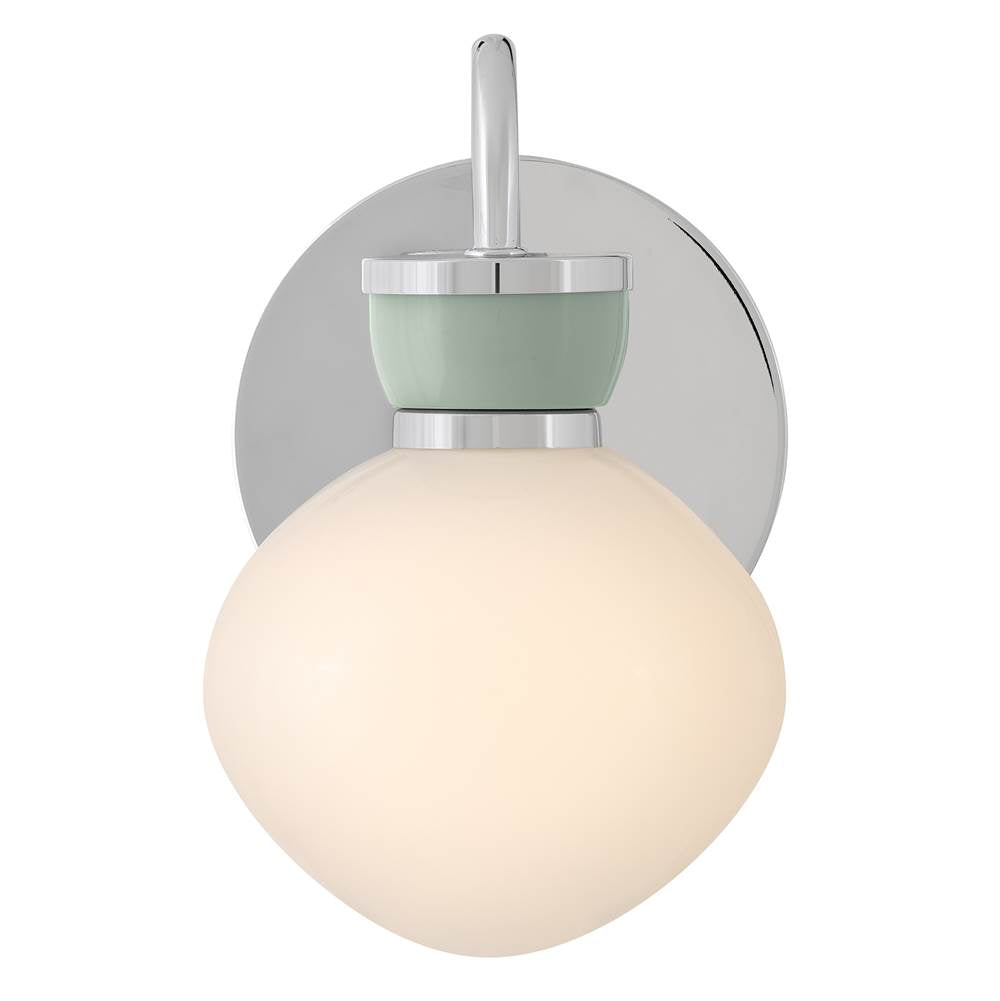 Lark 85590CM-SF Chrome Small Single Light Sconce Image 3