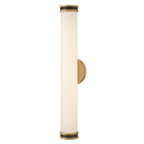 Lark 85652LCB-BK Lacquered Brass Medium Led Vanity Image 6