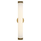 Lark 85652LCB-BK Lacquered Brass Medium Led Vanity Image 3