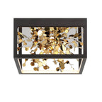 Lib&Co Terlizzi, Square Led Ceiling Mount, Matte Black